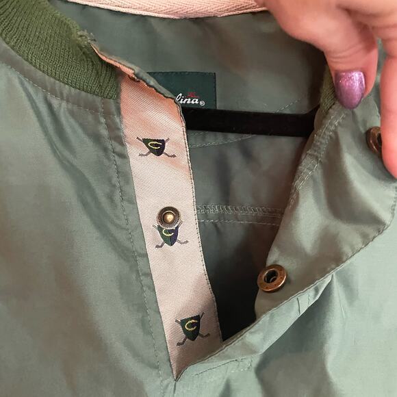 Catalina Green Long‎ Sleeve Snap Mens Large - Picture 3 of 6